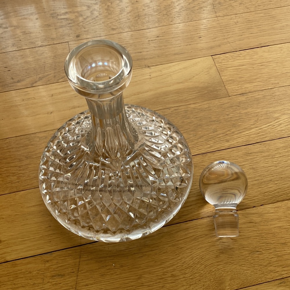 New Waterford Lismore Ships Decanter.28 ounces.Crystal.Best offer - Picture 3 of 7